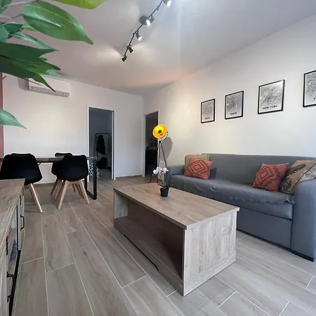 Havre De Livia, Cosy T2 Meuble Proche Appartement *